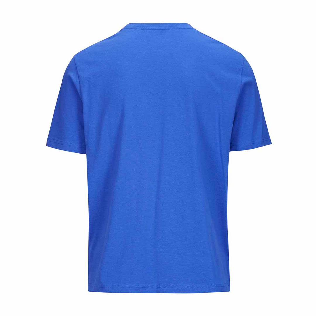 T-Shirt Fiomo Bleu Homme main