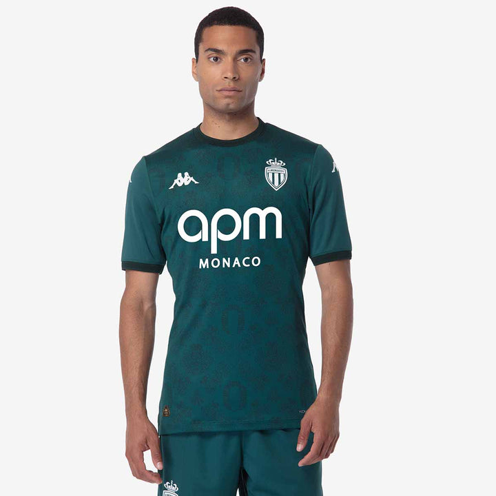 Maillot Kombat Pro Away AS Monaco 24/25 Vert Homme