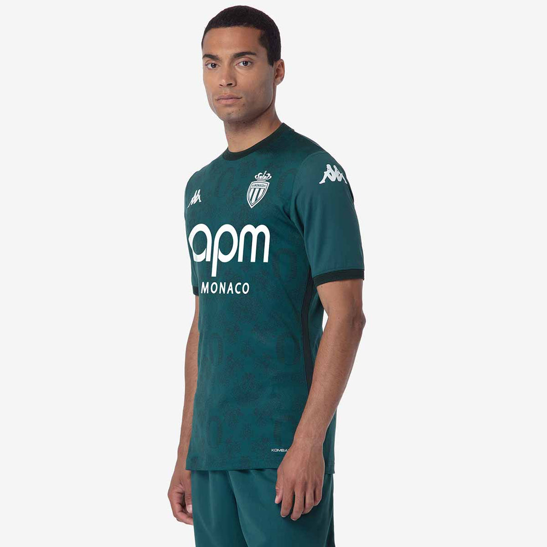 Maillot Kombat Pro Away AS Monaco 24/25 Vert Homme