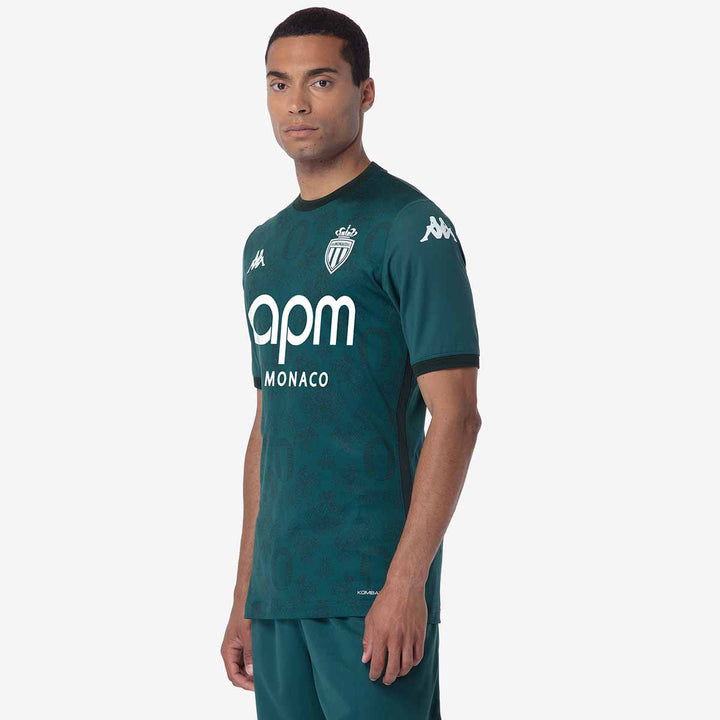 Maillot Kombat Pro Away AS Monaco 24/25 Vert Homme