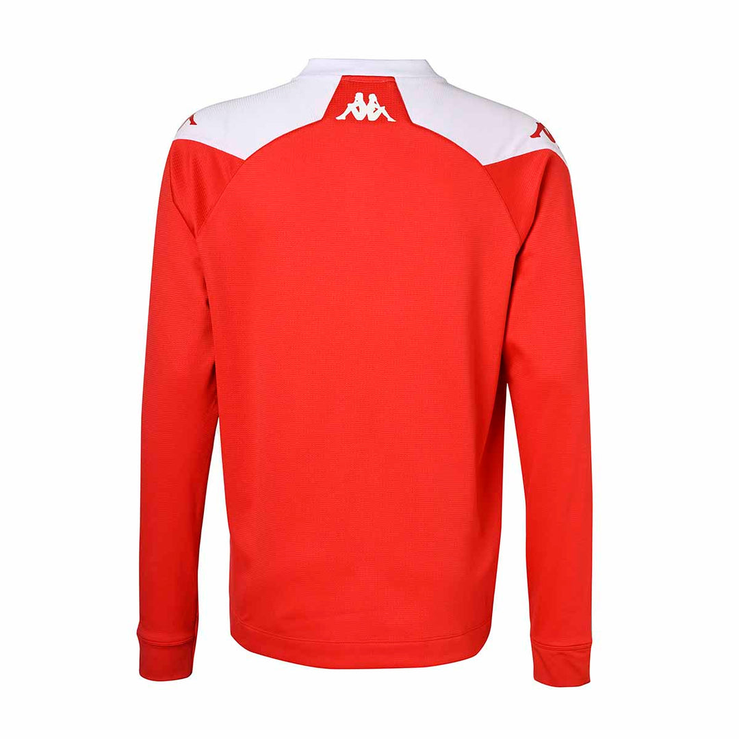 Sweat de football vintage Fréjus Saint Raphael Kappa Rouge Taille L Sweat de football vintage Fréjus Saint Raphael Kappa Rouge Taille L