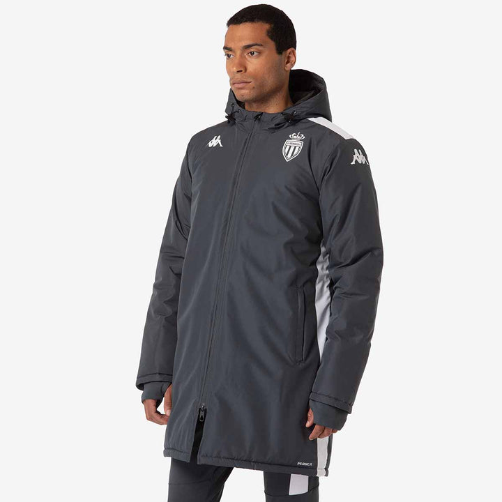 Manteau Arminzip Pro 8 AS Monaco 24/25 Gris Homme
