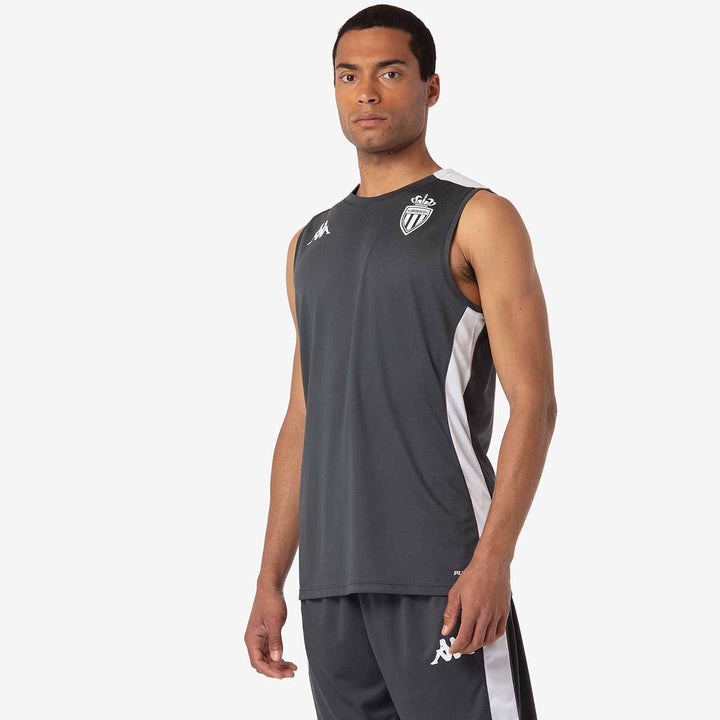 Débardeur Abriz Pro 8 AS Monaco 24/25 Gris Homme
