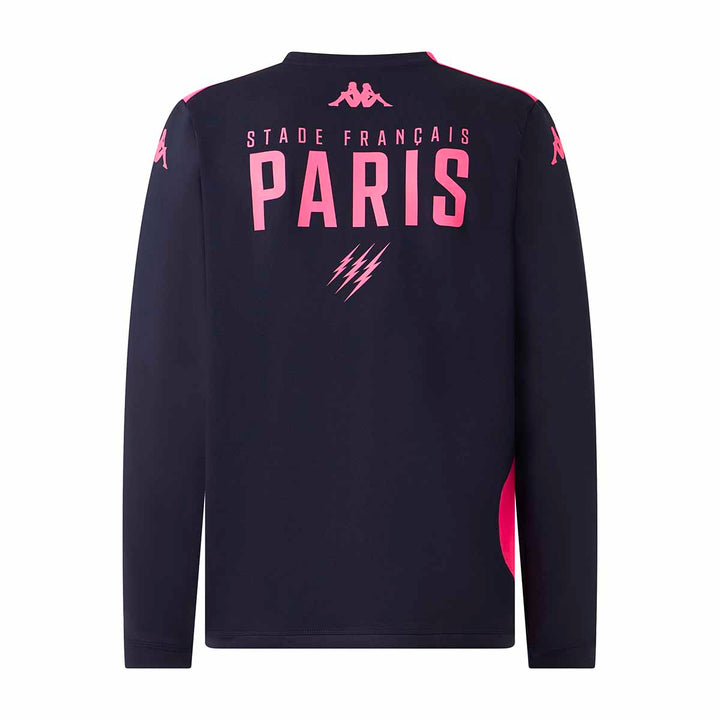 Sweatshirt Apron Pro 8 Stade Francais Paris 25/26 Bleu Enfant 3