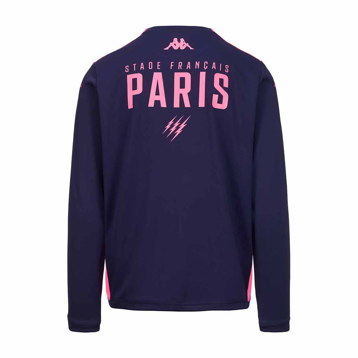 Sweatshirt Apron Pro 8 Stade Francais Paris 24/25 Bleu Homme