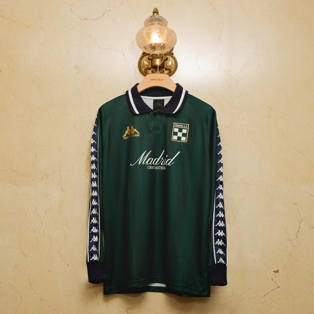 Maillot Authentic Julian Pompeii Brand Vert Homme