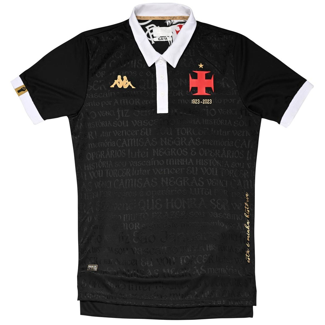 Maillot Kombat Pro Home Vasco De Gama 25/26 Noir Homme | France Maillot Kombat Pro Home Vasco De Gama 25/26 Noir Homme | France