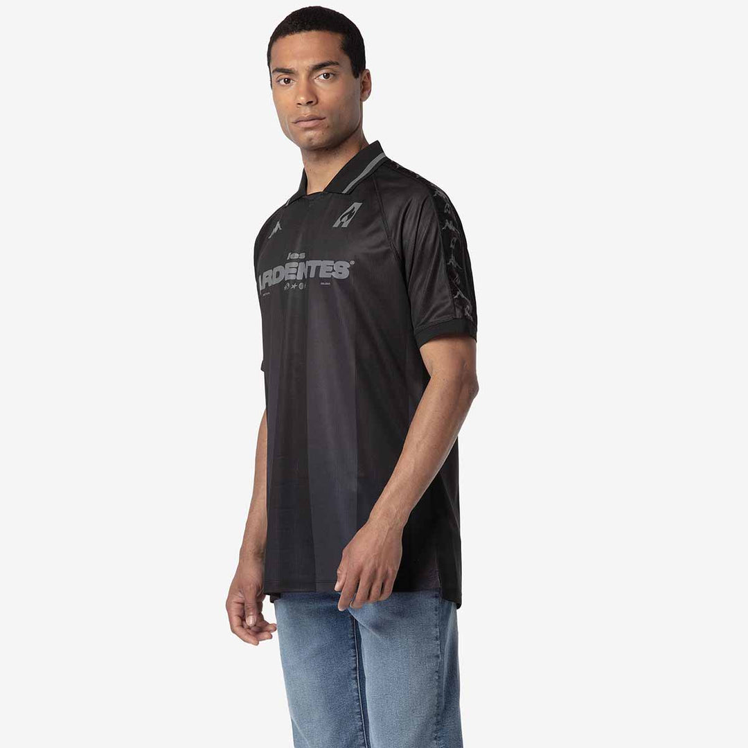 Maillot Lerua Les Ardentes x Kappa Noir Homme