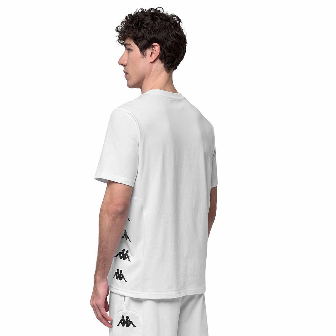 T-Shirt Irateko Blanc Homme main