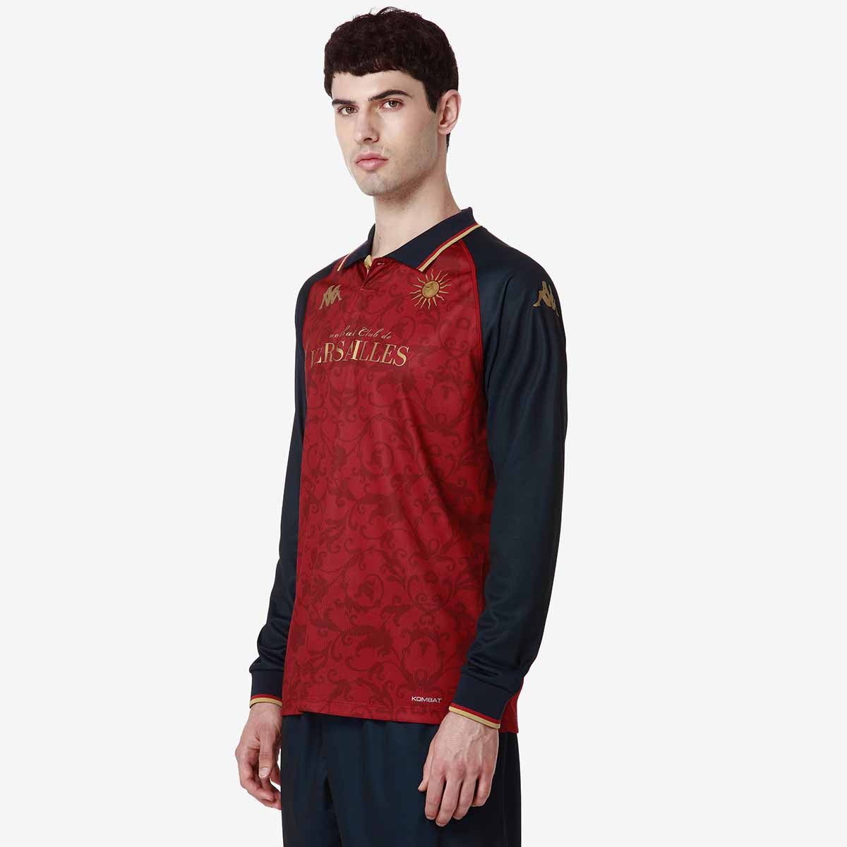 Maillot ML Kombat Third FC Versailles 24/26 Rouge Homme | Kappa France