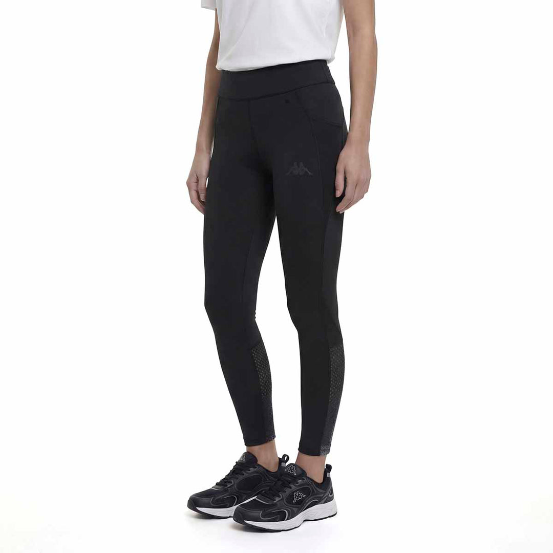 Legging Ivara Pro Noir Femme main