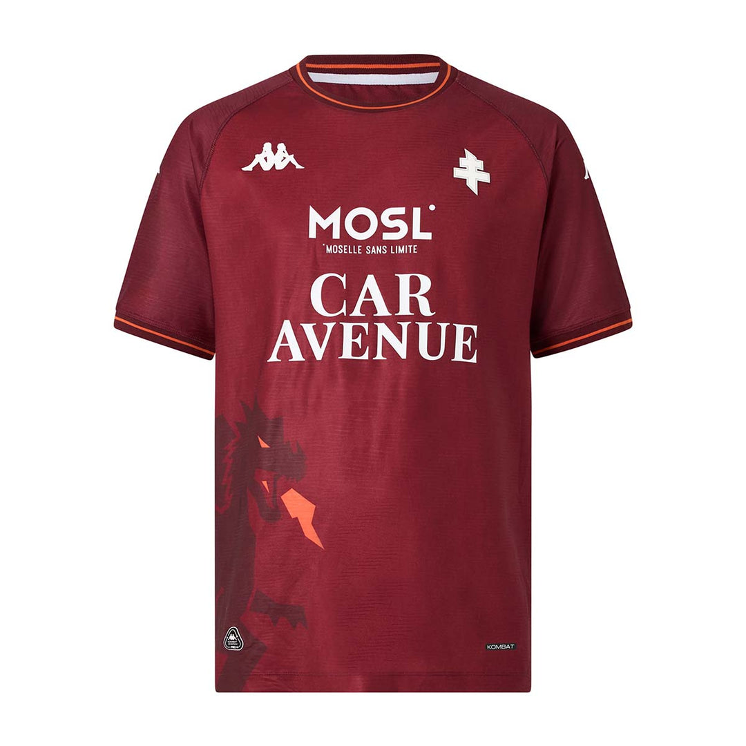 Maillot Kombat Pro Home FC Metz 25/26 Grenat Homme 00