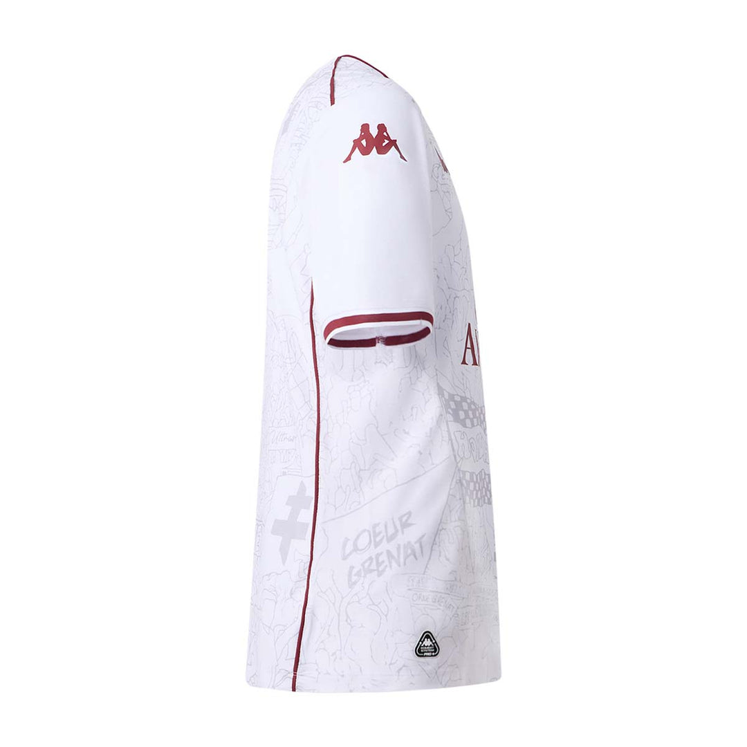 Maillot Kombat Pro Away FC Metz 25/26 Blanc Homme
