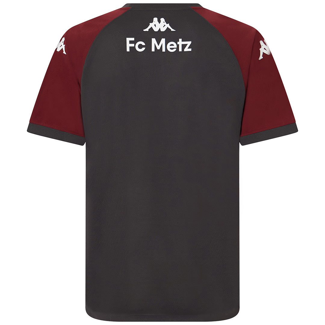 Maillot Mokiba Pro FC Metz 25/26 Gris Enfant main