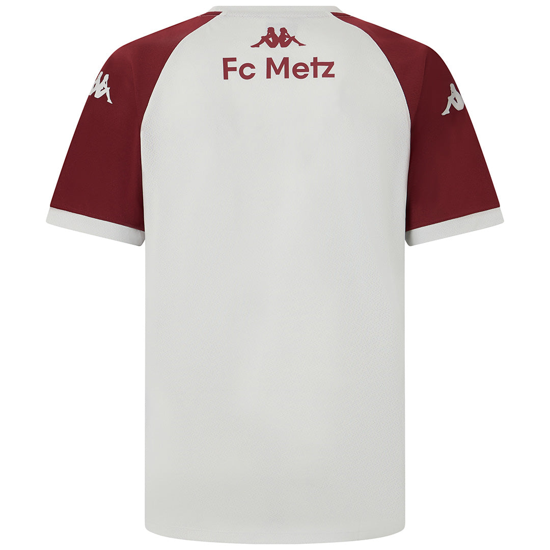 Maillot Mokiba Pro FC Metz 25/26 Gris Enfant main