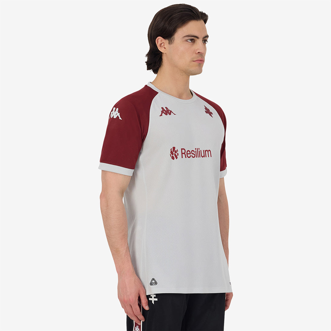 Maillot Mokiba Pro FC Metz 25/26 Gris Homme main