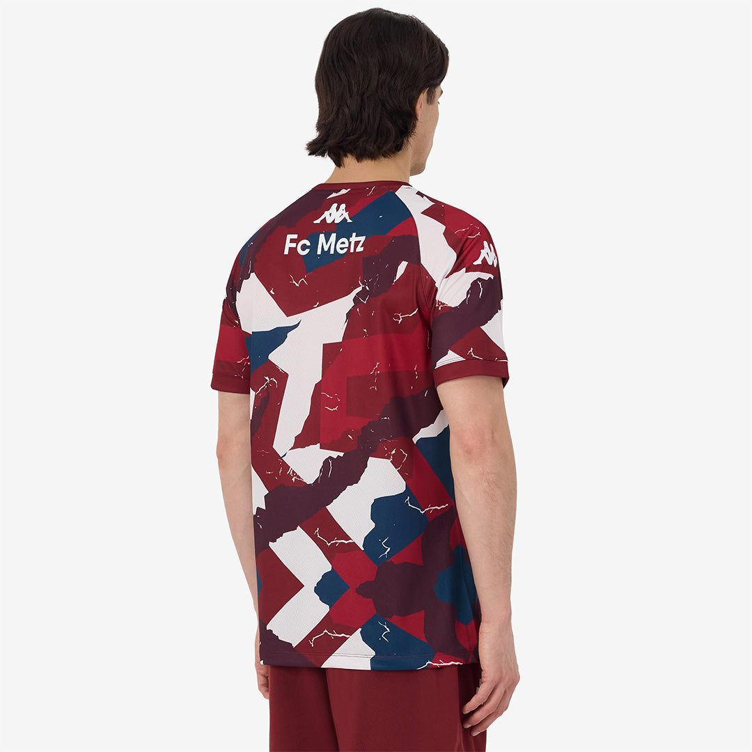 Maillot Mokibapre Pro FC Metz 25/26 Grenat Homme main