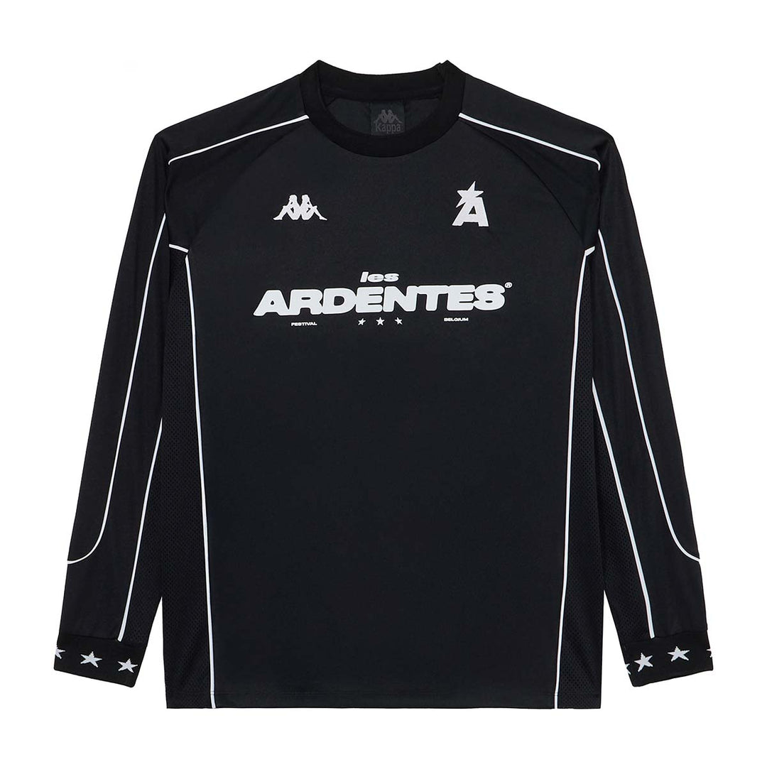 Maillot Kouskus Les Ardentes X Kappa Noir Unisexe