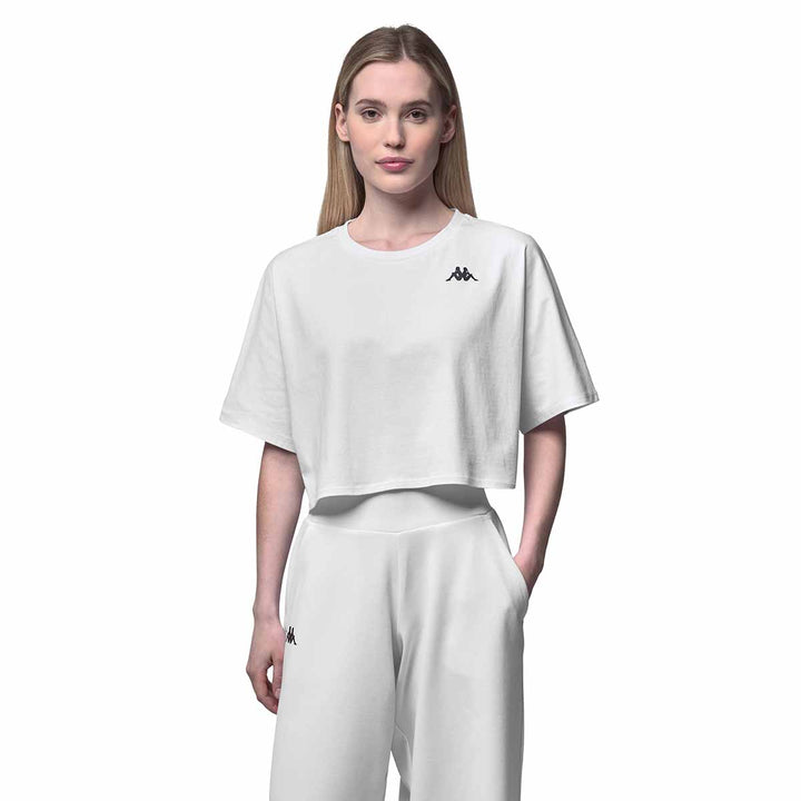 T-Shirt Icropa Blanc Femme 3