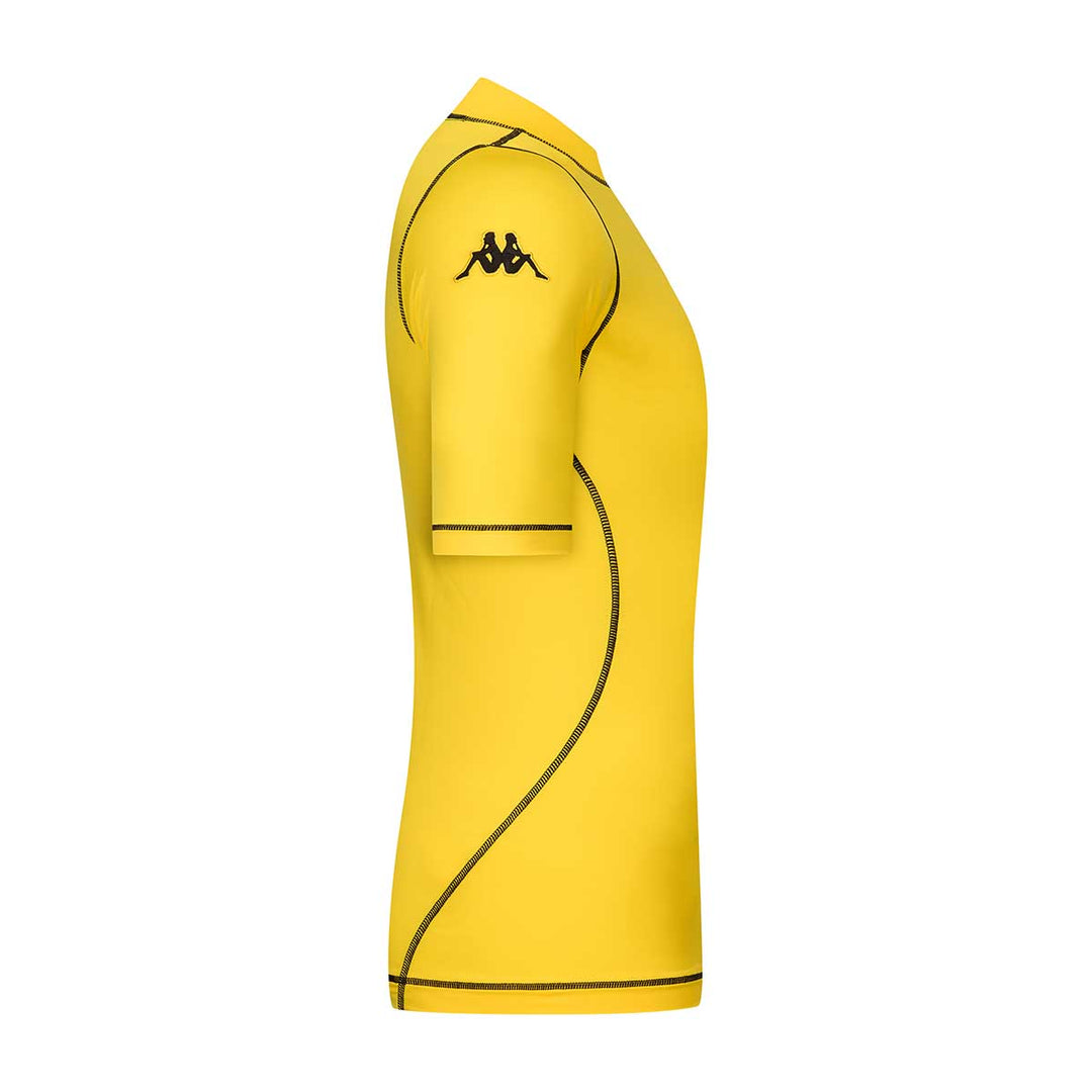 Maillot Kombat XXV Aris FC 25/26 Jaune Homme main