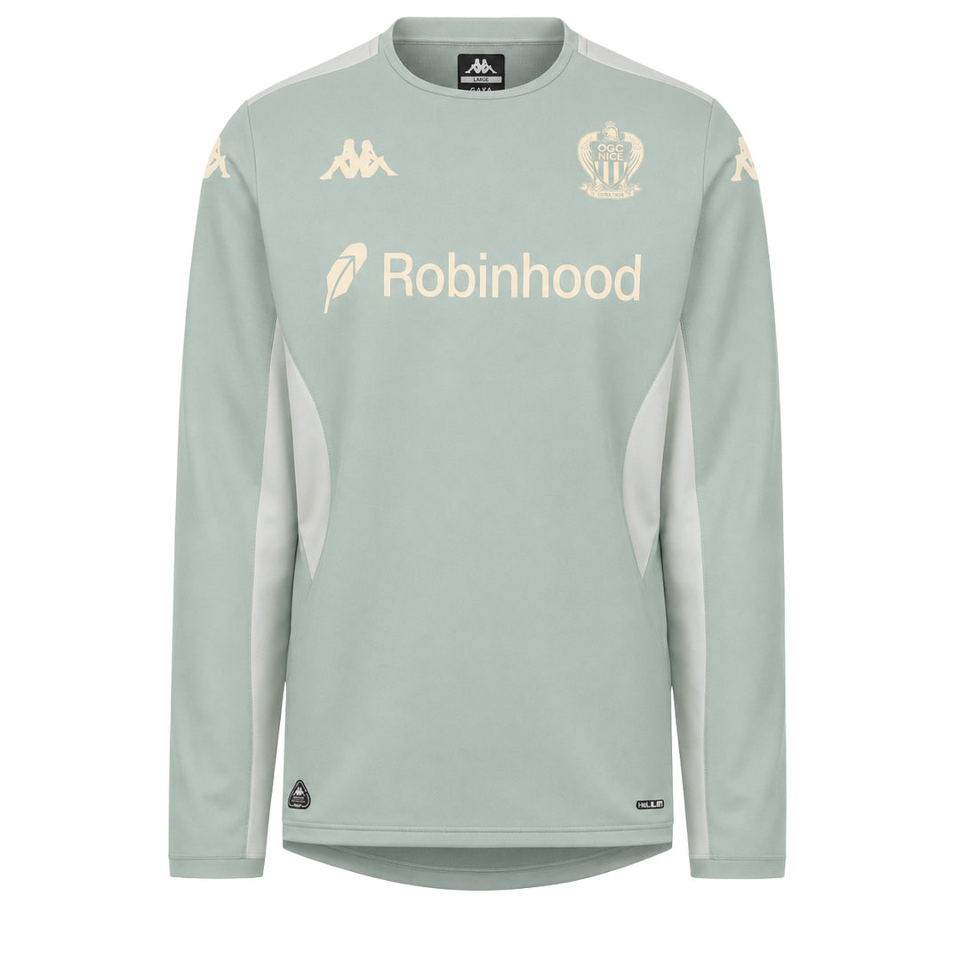 Pull Mekolo Pro 2 OGC Nice 26/27 Vert Homme main