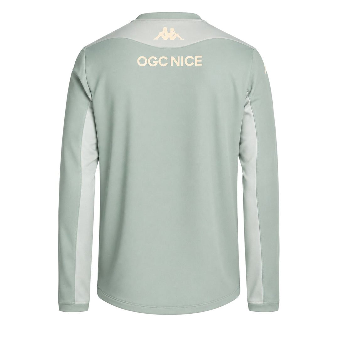 Pull Mekolo Pro 2 OGC Nice 26/27 Vert Homme main