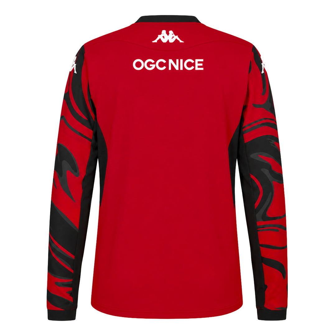 Pull Mekolopre Pro 2 OGC Nice 26/27 Rouge Enfant main