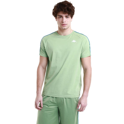 T-shirt Coeni Slim Authentic Vert Homme