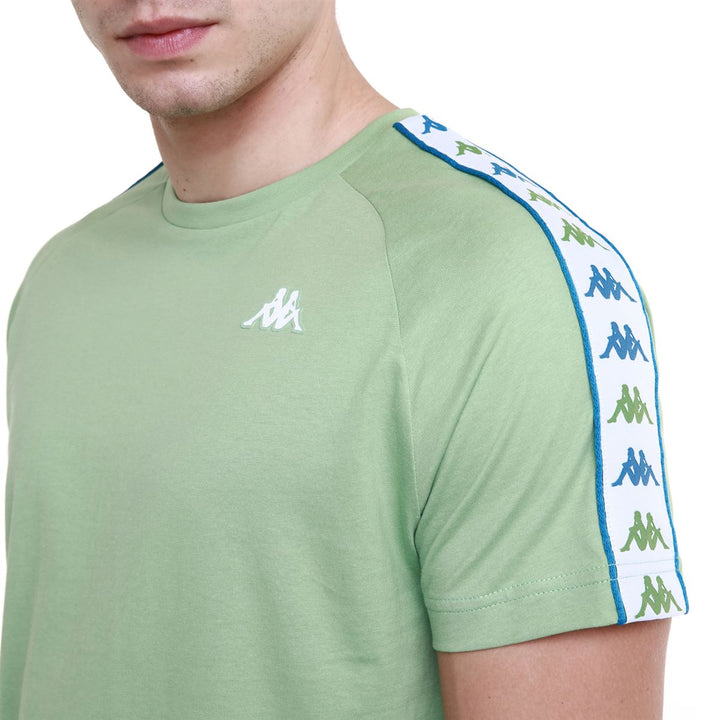T-shirt Coeni Slim Authentic Vert Homme