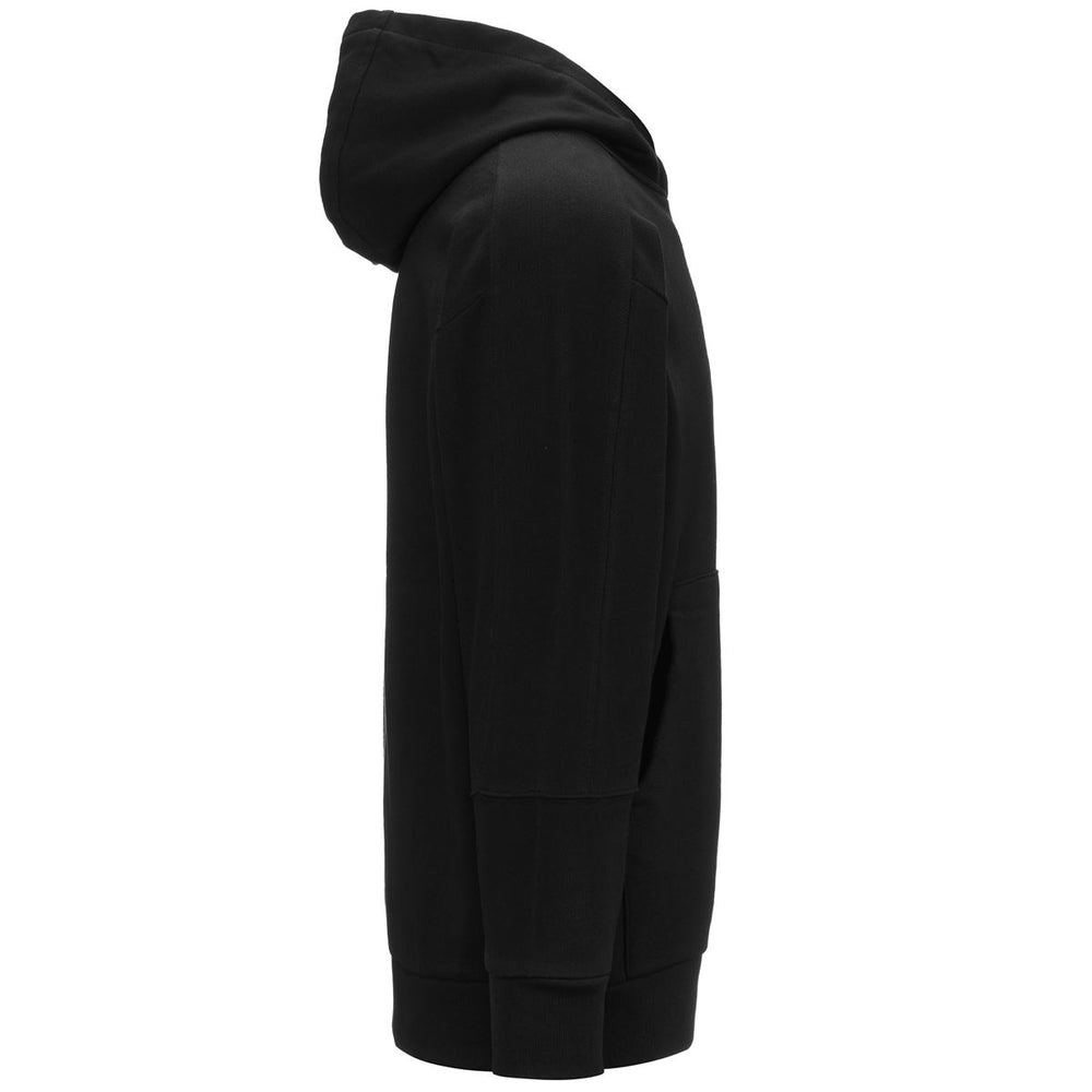 Kappa Hoodie Giano Authentic Noir