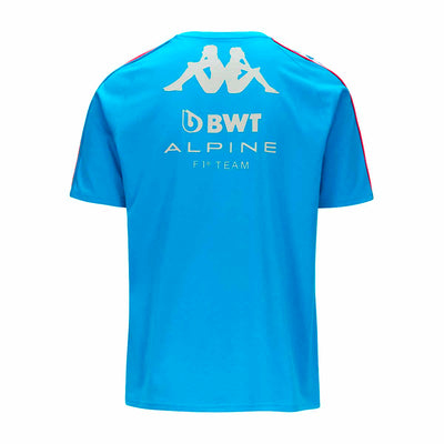 T-shirt Ansit 222Banda BWT Alpine F1 Team 2023 Bleu Homme