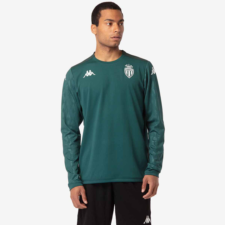 Sweatshirt Aldren Pro 8 AS Monaco 24/25 Vert Homme
