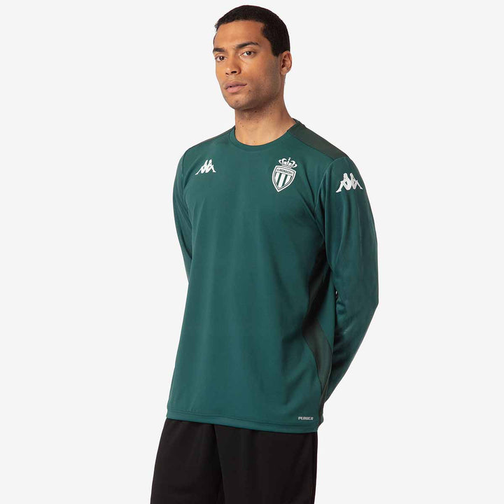 Sweatshirt Aldren Pro 8 AS Monaco 24/25 Vert Homme