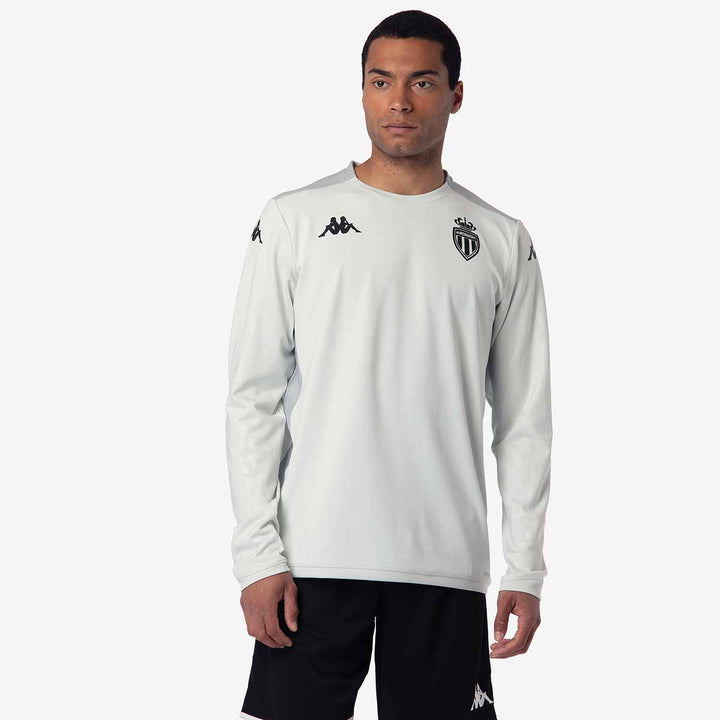 Sweatshirt Aldren Pro 8 AS Monaco 24/25 Gris Homme
