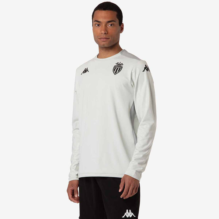 Sweatshirt Aldren Pro 8 AS Monaco 24/25 Gris Homme