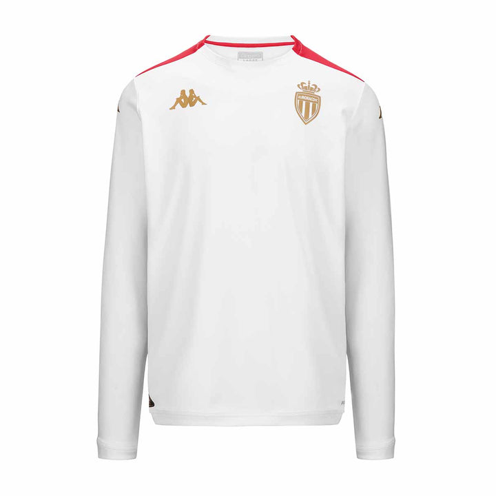 Sweatshirt Aldren Pro 8 AS Monaco 24/25 Blanc Homme