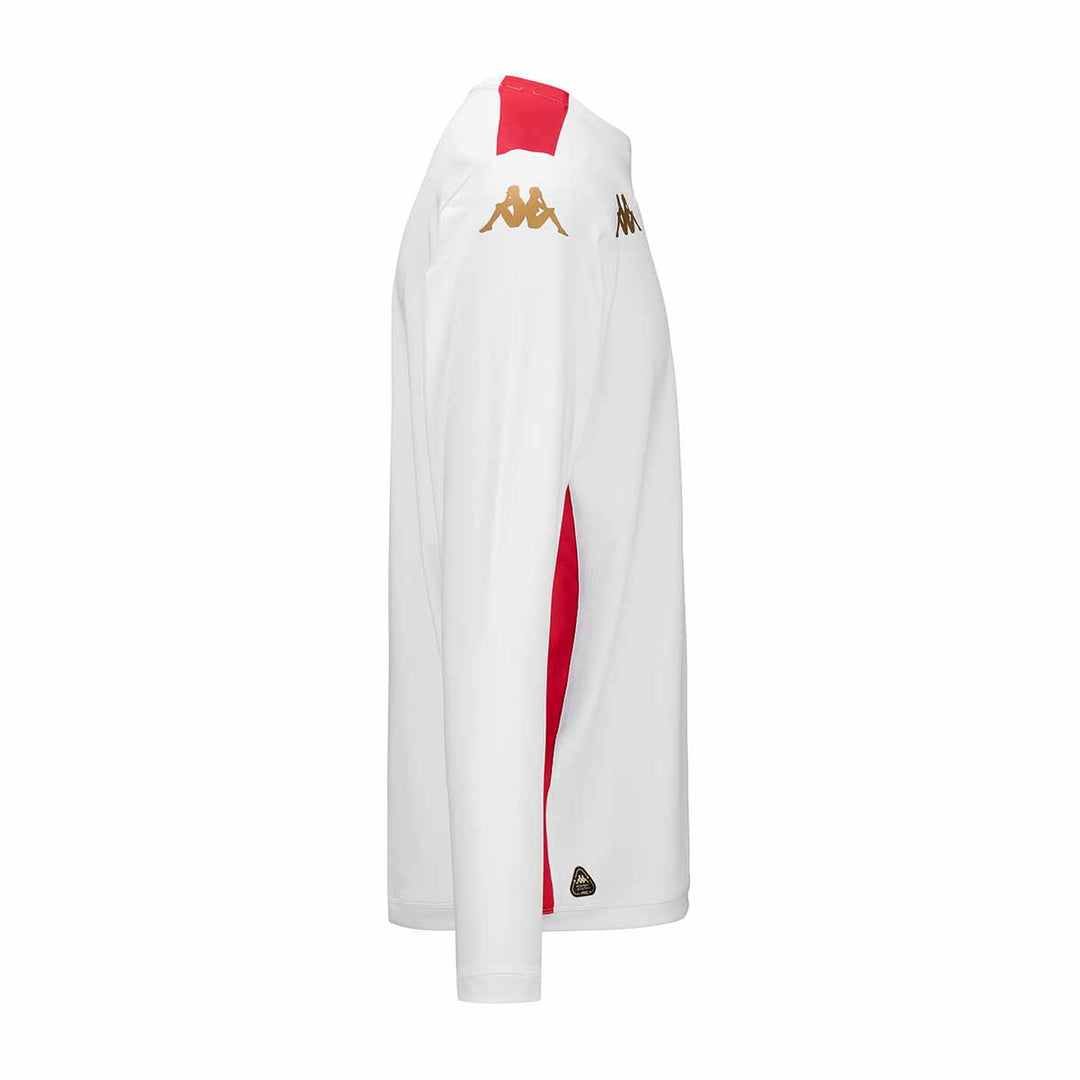 Sweatshirt Aldren Pro 8 AS Monaco 24/25 Blanc Homme
