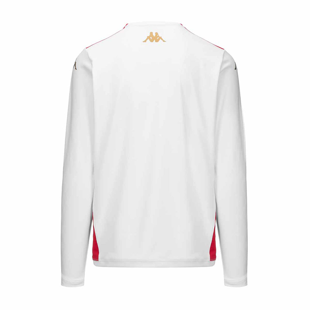 Sweatshirt Aldren Pro 8 AS Monaco 24/25 Blanc Homme