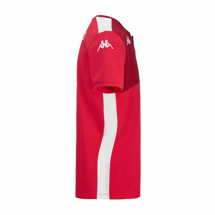 Polo Angat 8 AS Monaco 24/25 Rouge Enfant