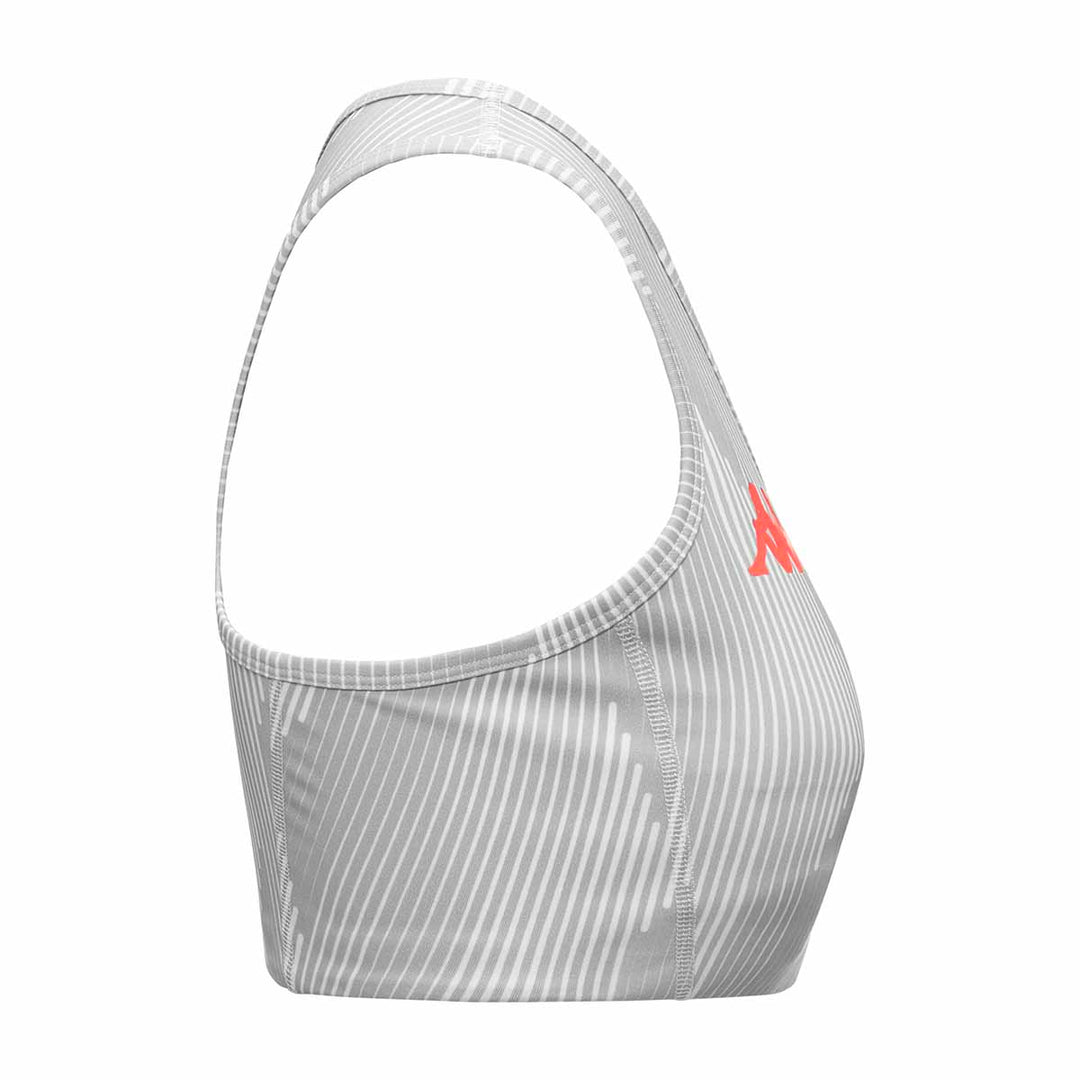 Brassière Kombat Gacin Gris Femme main