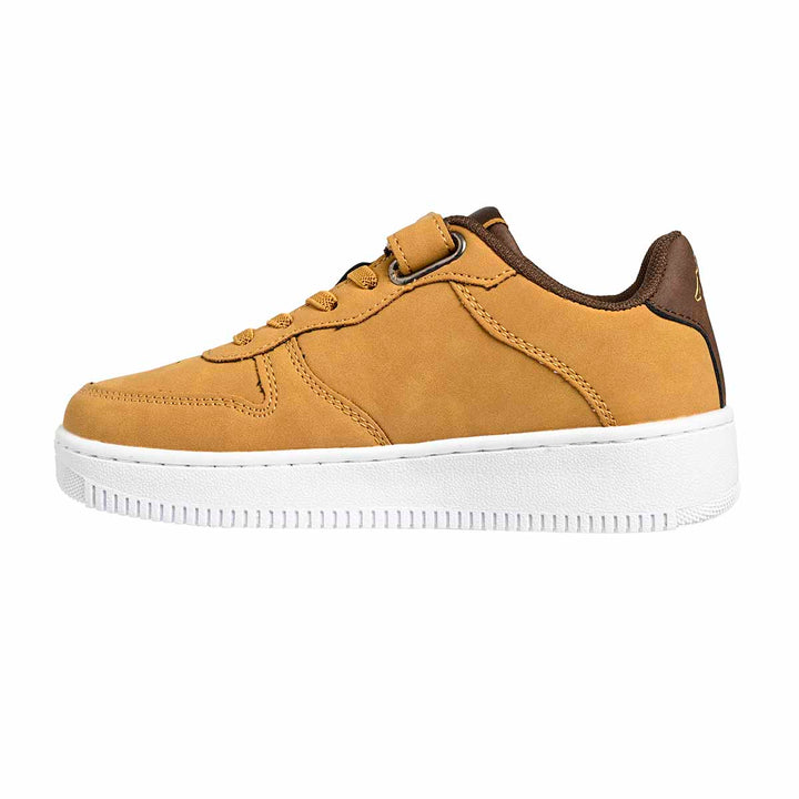 Baskets Logo Maserta 4 Ev Camel Enfant