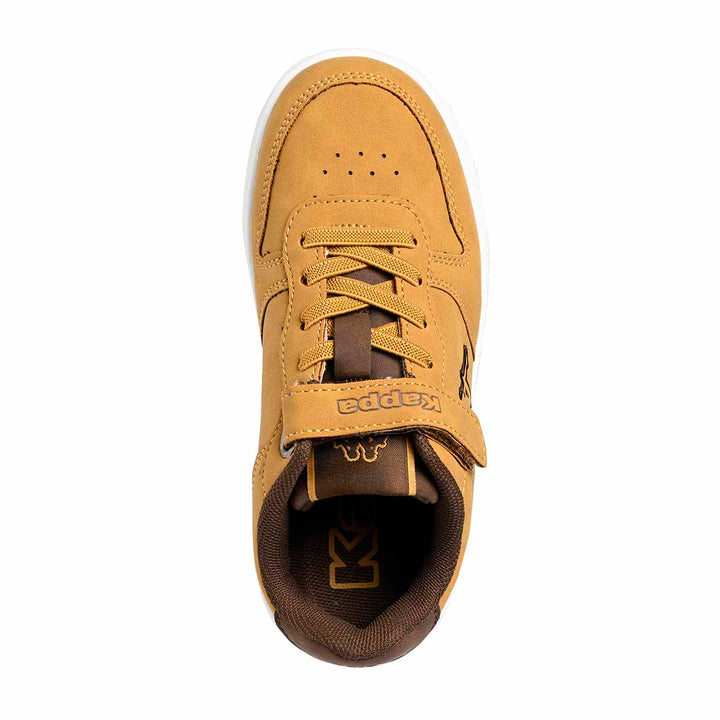 Baskets Logo Maserta 4 Ev Camel Enfant