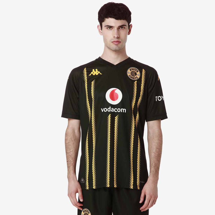Maillot Kombat Away Kaizer Chiefs 24/25 Noir Homme
