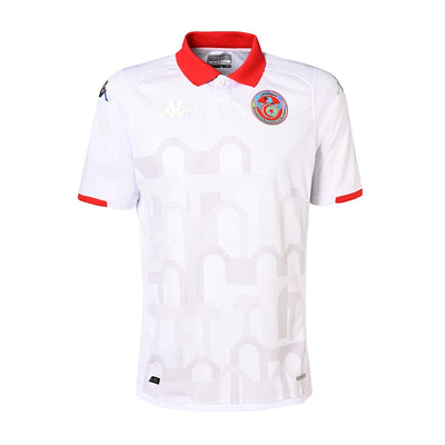 Maillot Replica Away Tunisie 23/24 Blanc Homme