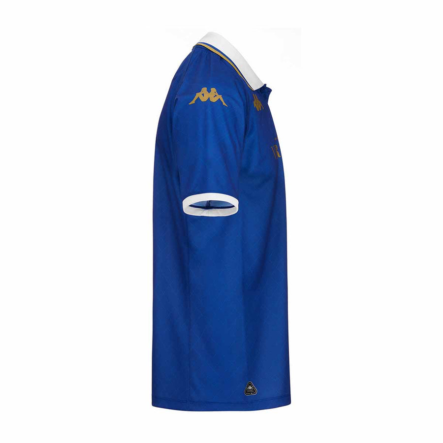 Kappa Kombat Home Sfp Maillot Homme – Stade Français Paris, Saison 23-24, Collection Officielle, Design Italien