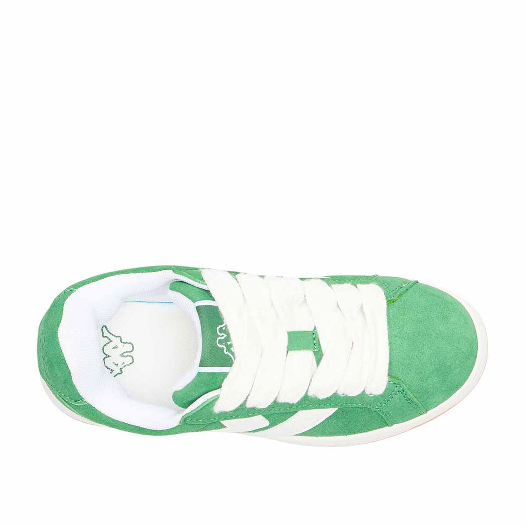 Baskets Marlon Vert Enfant main