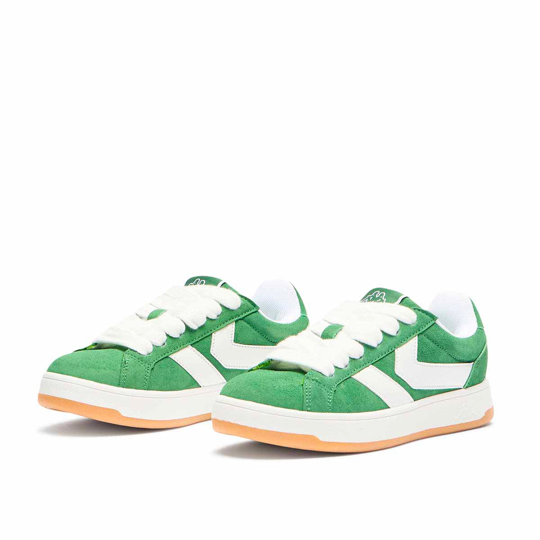 Baskets Marlon Vert Enfant main