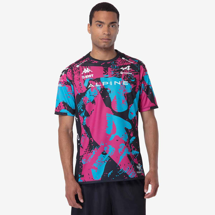 Maillot Kombat Silverstone BWT Alpine F1 Team 2024 Noir Homme