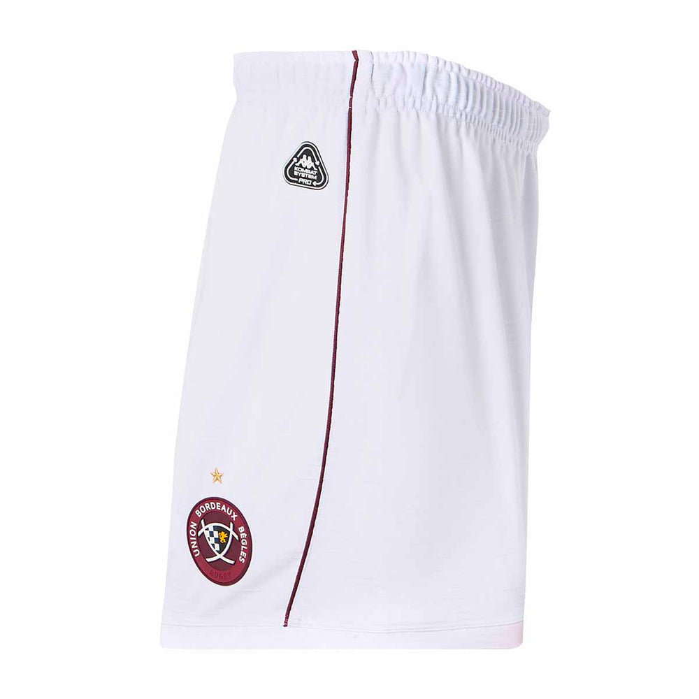 Short Kombat Ryder Pro Away UBB 25/26 Blanc Homme 02