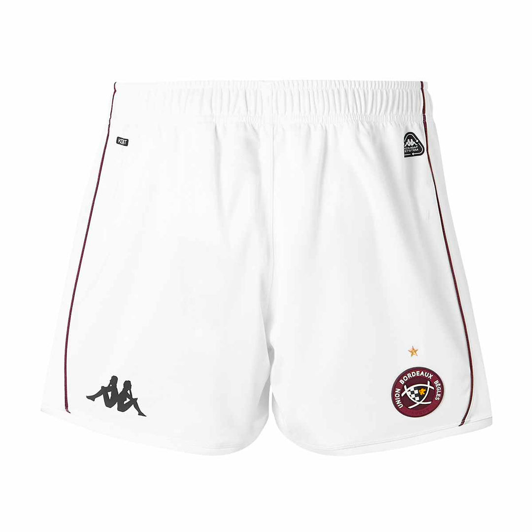 Short Kombat Ryder Away UBB 25/26 Blanc Homme main